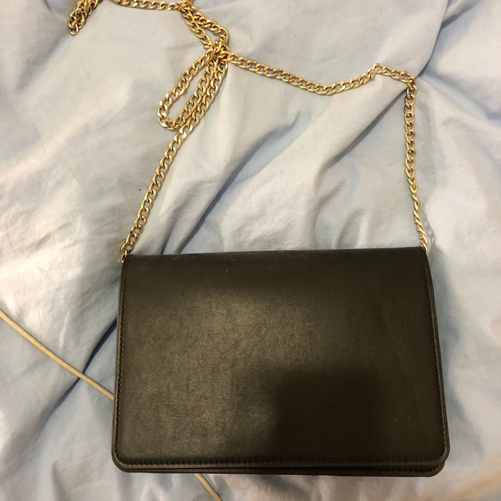 Black crossbody bag